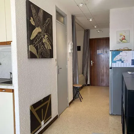 Beau T1 Climatise Avec Cuisine Equipee Et Balcon - - Fr-1-553-265 شقة *